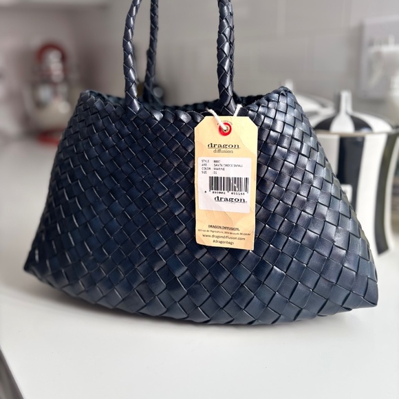 Dragon Diffusion Santa Croce Small in Marine Blue: NEW TAGS ON - Picture 4 of 5